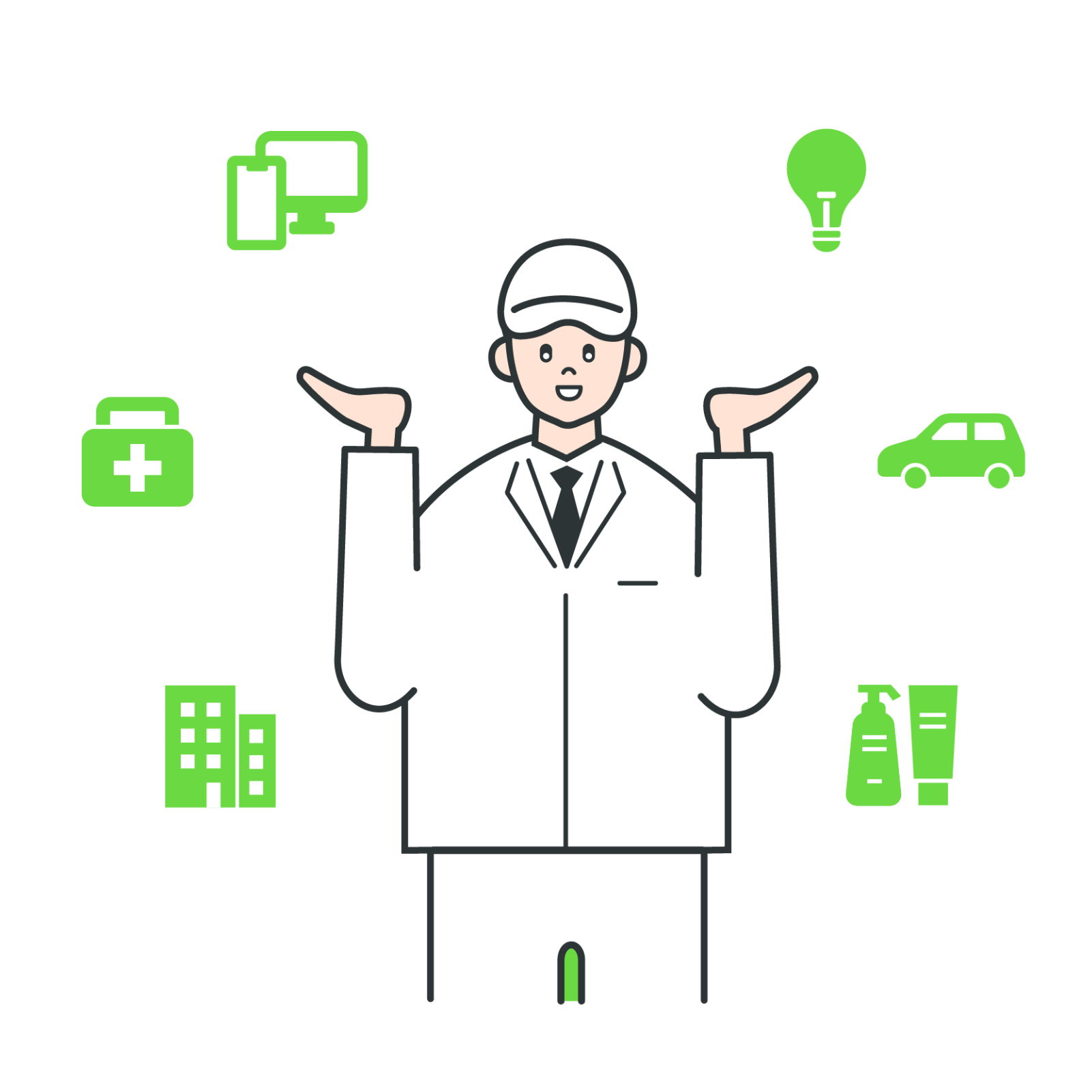 シリコーンの広い用途